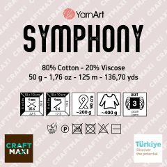 YARNART SYMPHONY - KNITTING YARN