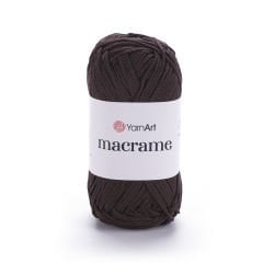 YARNART MACRAME - MACRAME CORD DARK BROWN - 157