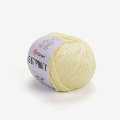 YARNART SYMPHONY - KNITTING YARN YELLOW - 2102