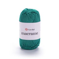 YARNART MACRAME - MACRAME CORD PETROL GREEN - 158