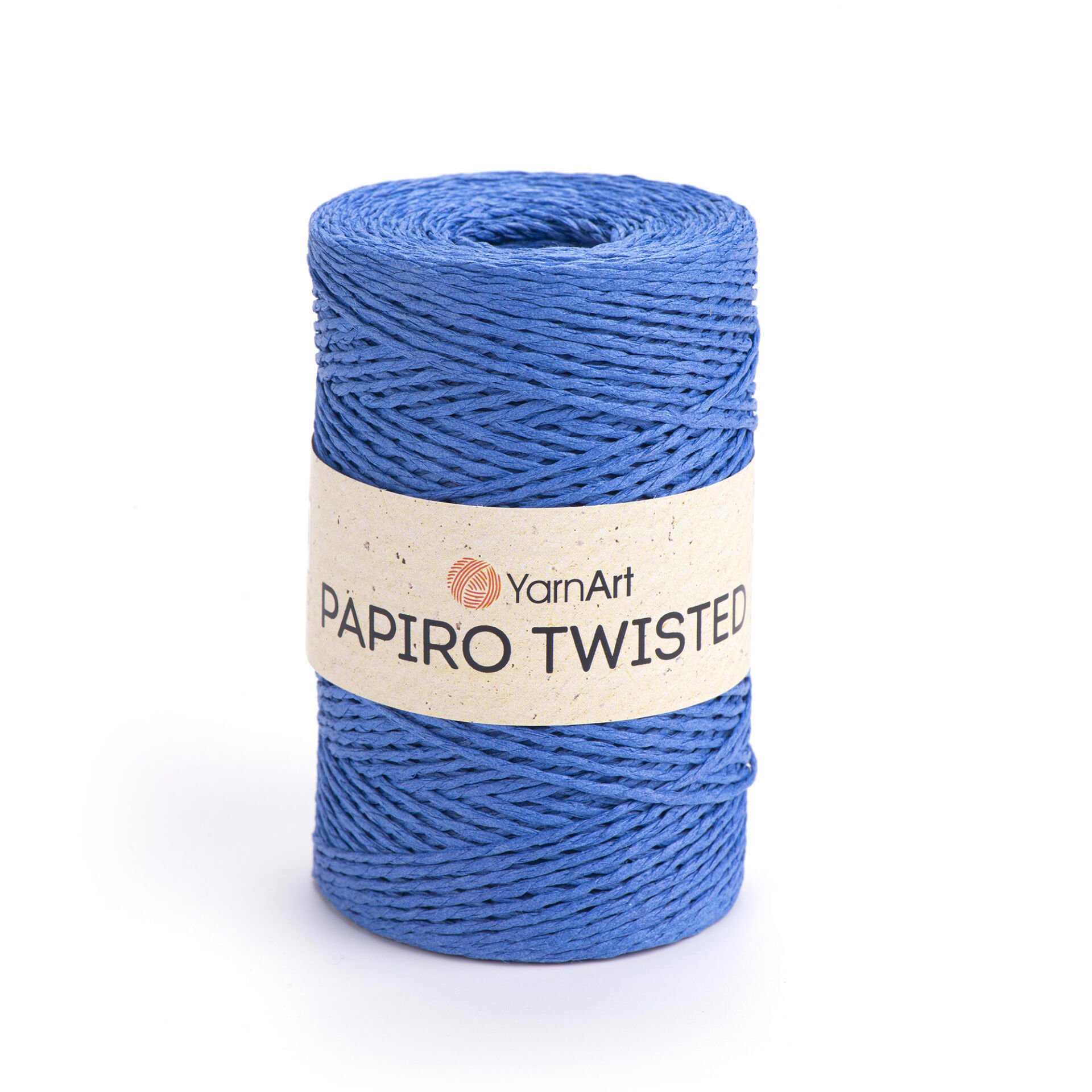YARNART PAPIRO TWISTED - PAPER RAFFIA BLUE - 1325