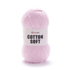 YARNART COTTON SOFT - KNITTING YARN BLUSH - 74