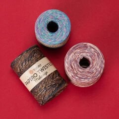 YARNART PAPIRO TWISTED MELANGE - PAPER RAFFIA