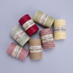 YARNART PAPIRO TWISTED MELANGE - PAPER RAFFIA
