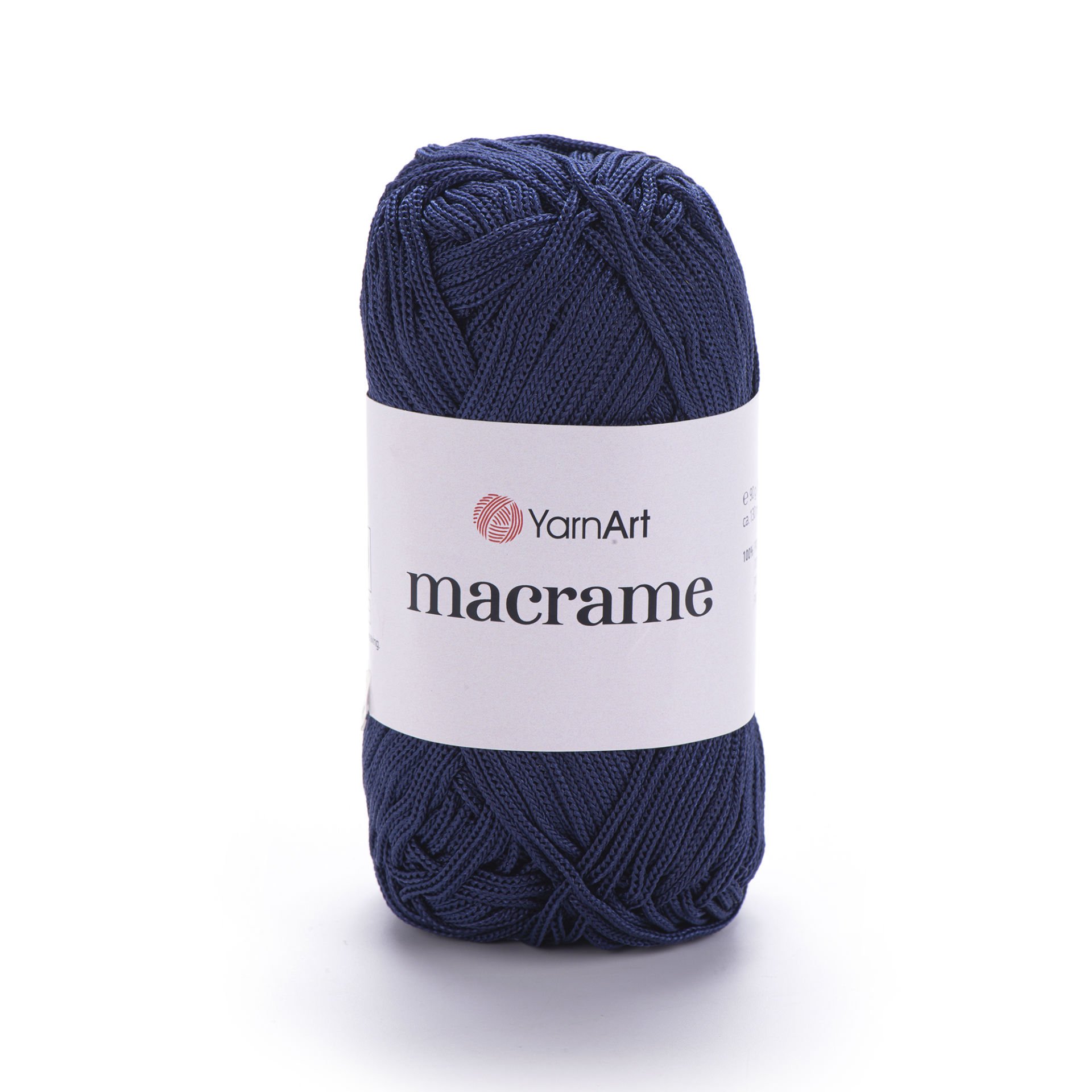 YARNART MACRAME - MACRAME CORD NAVY - 162