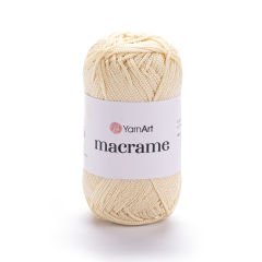 YARNART MACRAME - MACRAME CORD DARK CREAM - 165