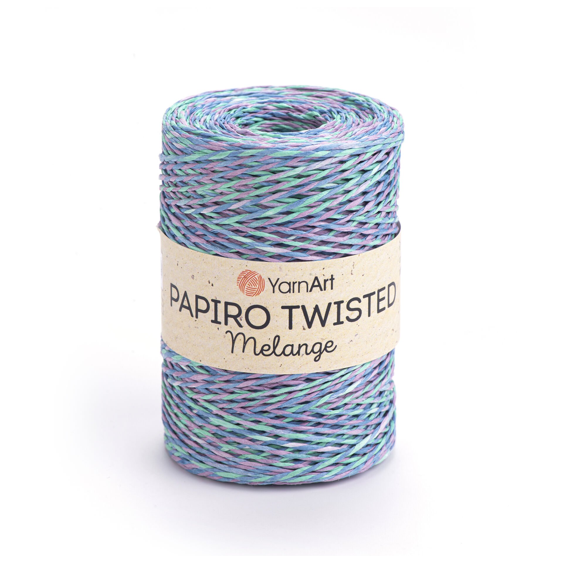 YARNART PAPIRO TWISTED MELANGE - PAPER RAFFIA VARIEGATED - 2305