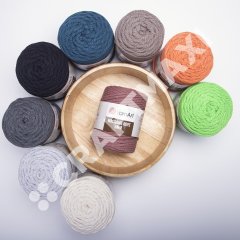 YARNART MACRAME ROPE 5 MM - MACRAME CORD BEIGE - 753