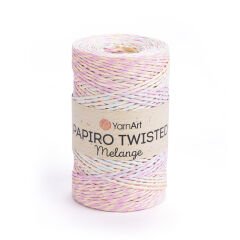 YARNART PAPIRO TWISTED MELANGE - PAPER RAFFIA VARIEGATED - 2307