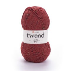 YARNART TWEED - KNITTING YARN TERRACOTTA - 231