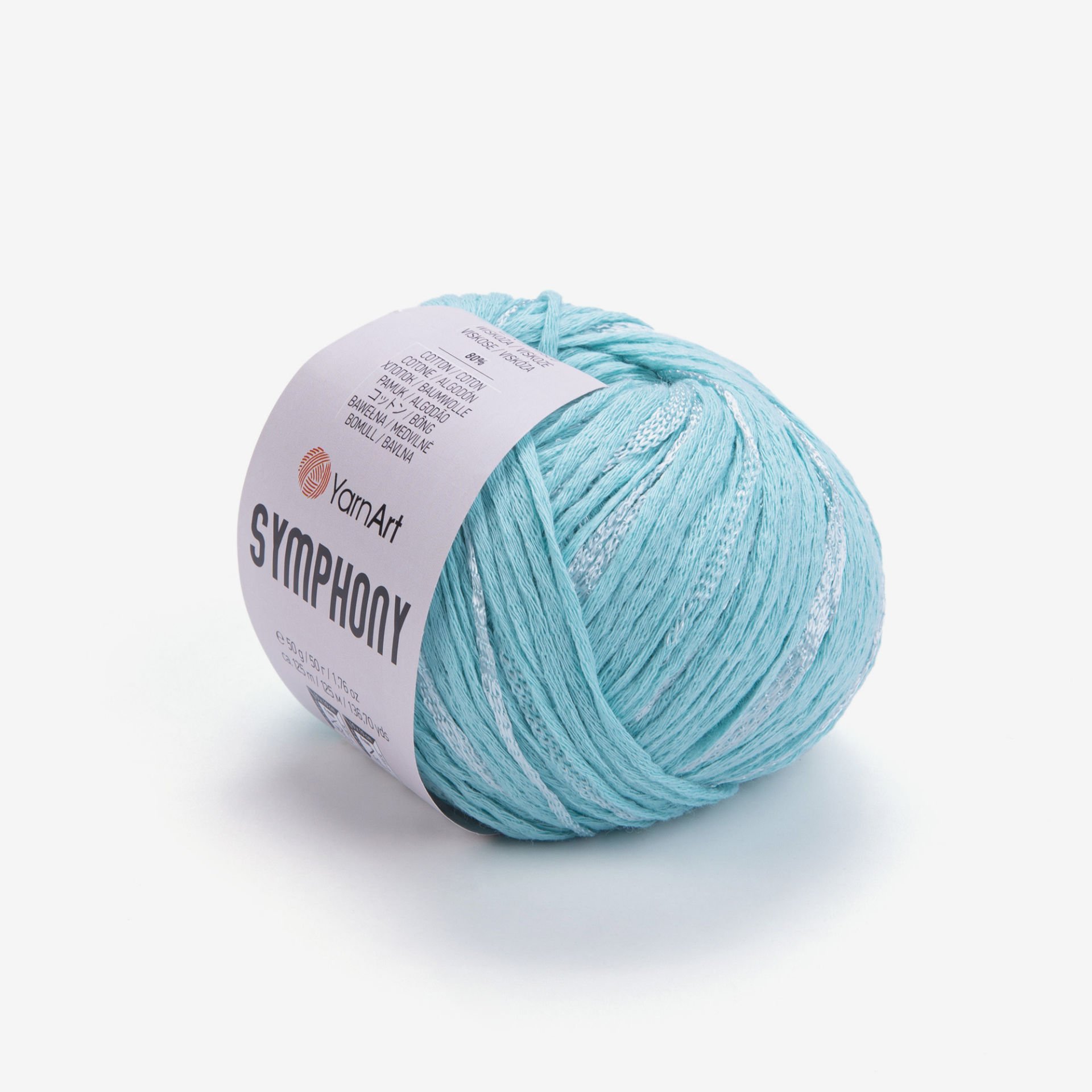 YARNART SYMPHONY - KNITTING YARN MINT - 2122