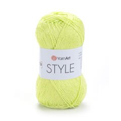YARNART STYLE - SHINY KNITTING YARN PISTACHIO - 662
