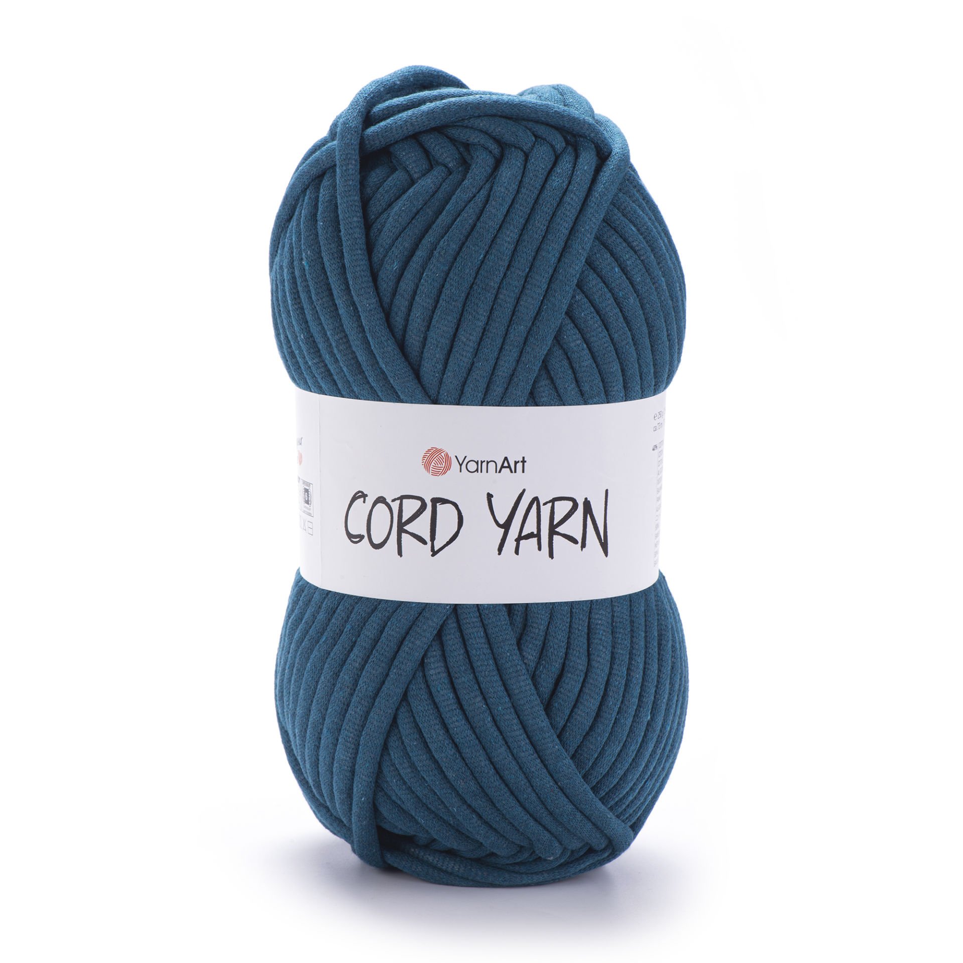 YARNART CORD YARN - HOME DECORATION ACCESSORIES KNITTING CORD PETROL BLUE - 789