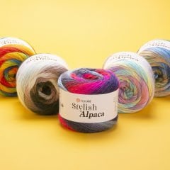 YARNART STYLISH ALPACA - MULTICOLOR KNITTING YARN
