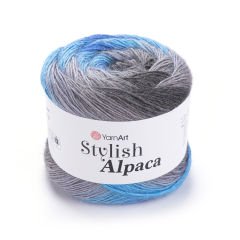 YARNART STYLISH ALPACA - MULTICOLOR KNITTING YARN VARIEGATED - 7709