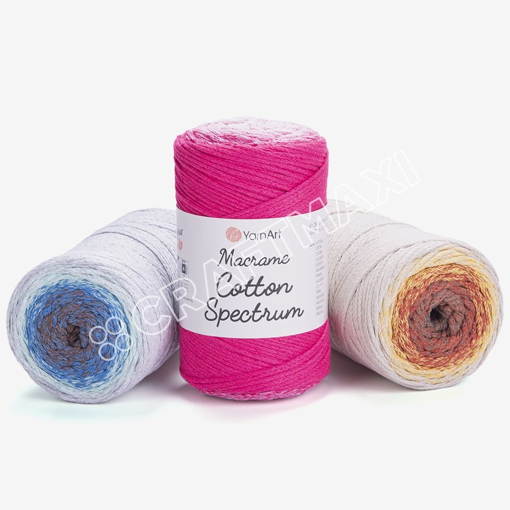 YARNART MACRAME COTTON SPECTRUM - MACRAME CORD