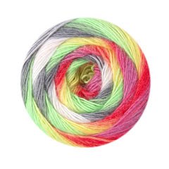 YARNART STYLISH ALPACA - MULTICOLOR KNITTING YARN VARIEGATED - 7704