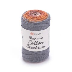 YARNART MACRAME COTTON SPECTRUM - MACRAME CORD VARIEGATED - 1320
