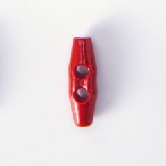 BABY TOGGLE BUTTONS - 25 MM - 1 PIECE RED