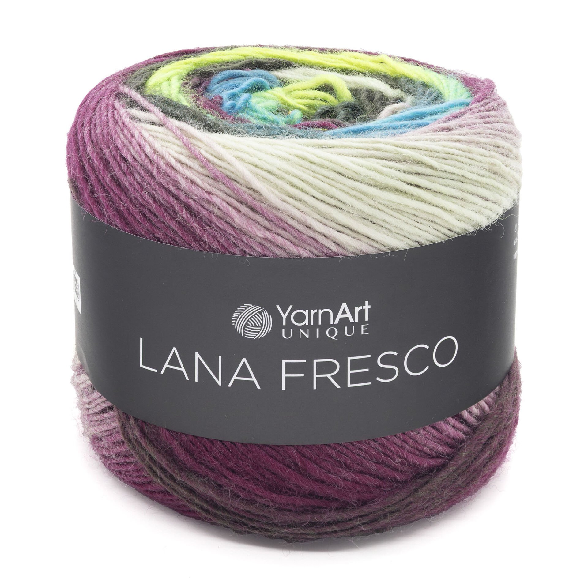 YARNART LANA FRESCO - MULTICOLOR KNITTING YARN VARIEGATED - 8110