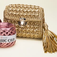 YARNART METALLIC CLUB - KNITTING YARN