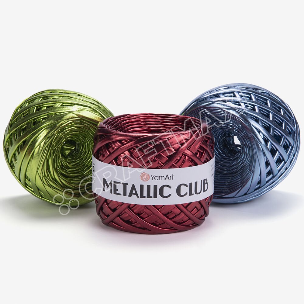 YARNART METALLIC CLUB - KNITTING YARN