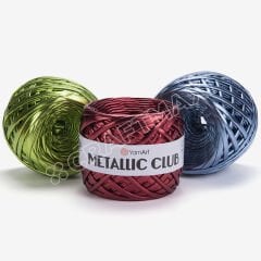 YARNART METALLIC CLUB - KNITTING YARN