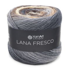 YARNART LANA FRESCO - MULTICOLOR KNITTING YARN VARIEGATED - 8114