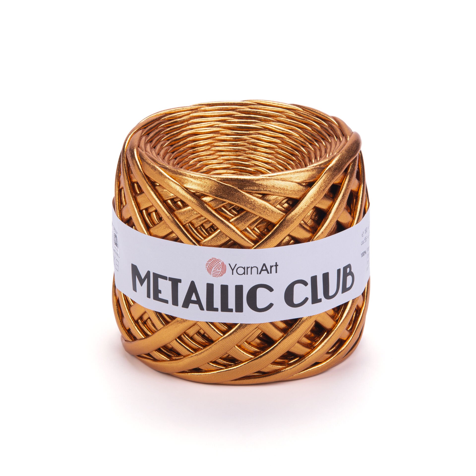 YARNART METALLIC CLUB - KNITTING YARN CARAMEL - 8106