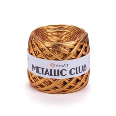YARNART METALLIC CLUB - KNITTING YARN CARAMEL - 8106