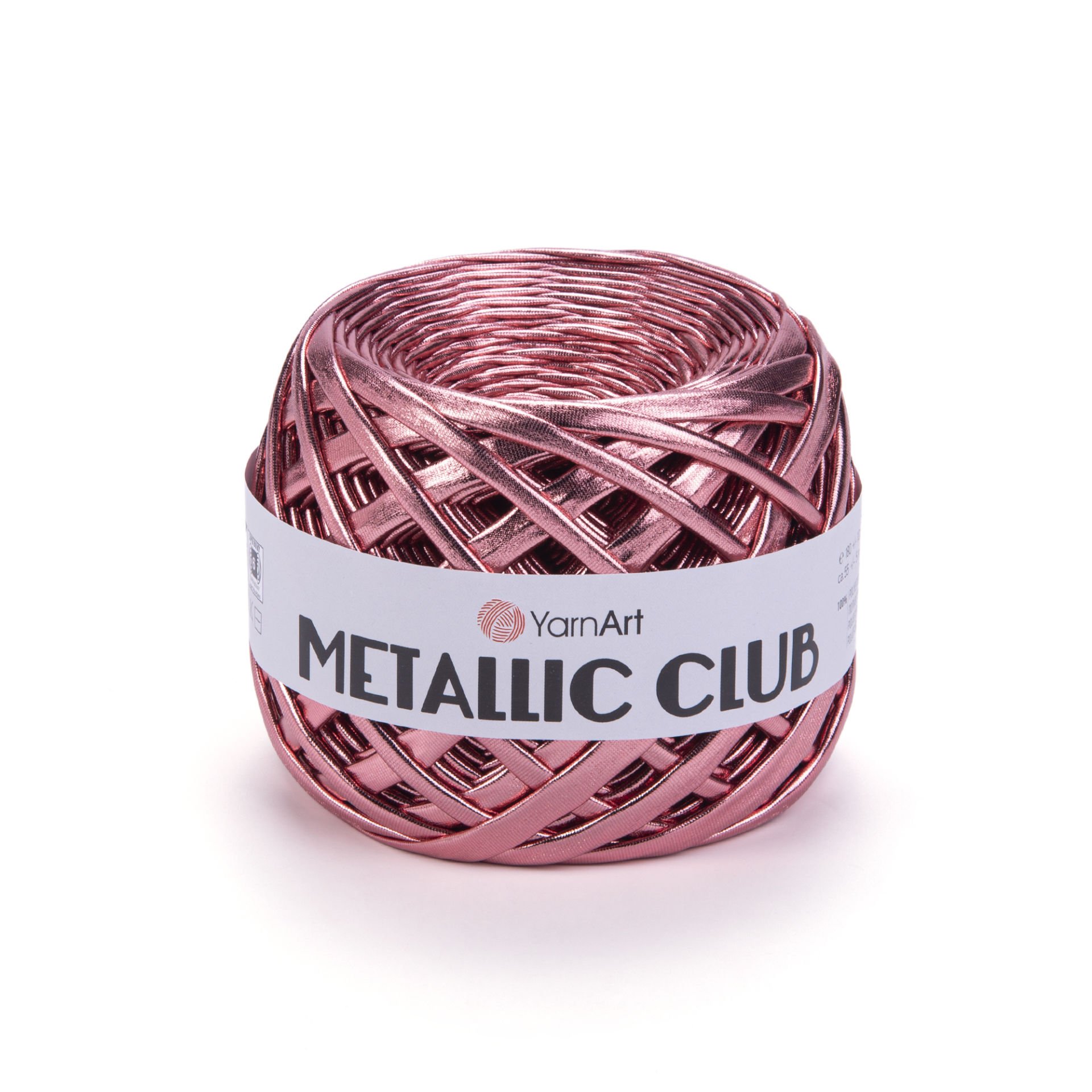 YARNART METALLIC CLUB - KNITTING YARN SALMON - 8110