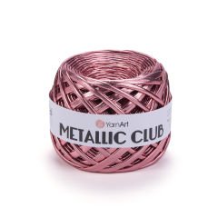 YARNART METALLIC CLUB - KNITTING YARN SALMON - 8110