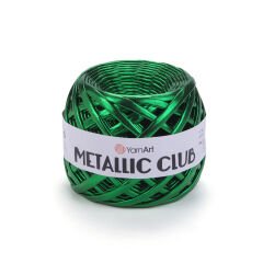 YARNART METALLIC CLUB - KNITTING YARN EMERALD GREEN - 8115