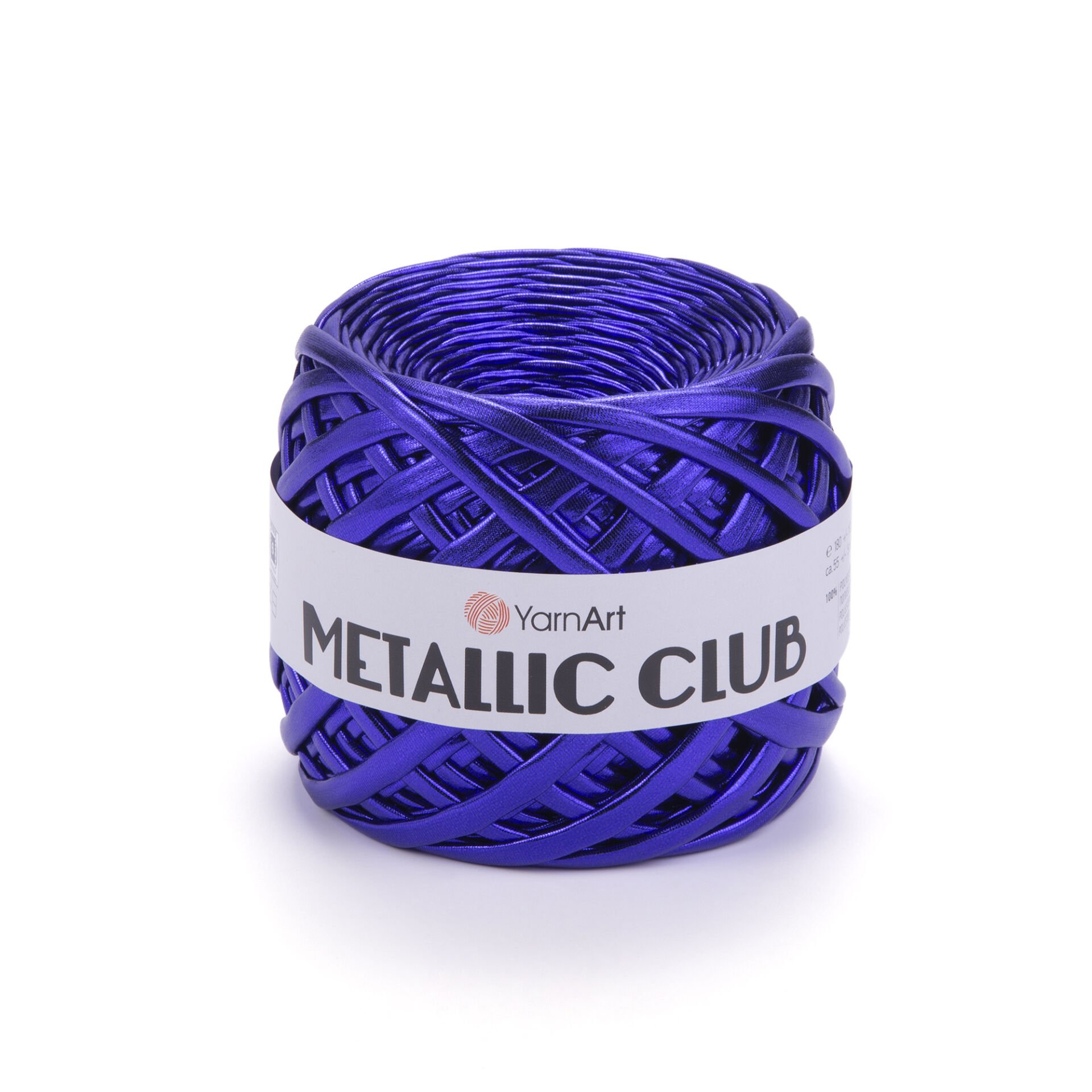 YARNART METALLIC CLUB - KNITTING YARN NAVY - 8119