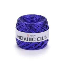 YARNART METALLIC CLUB - KNITTING YARN NAVY - 8119