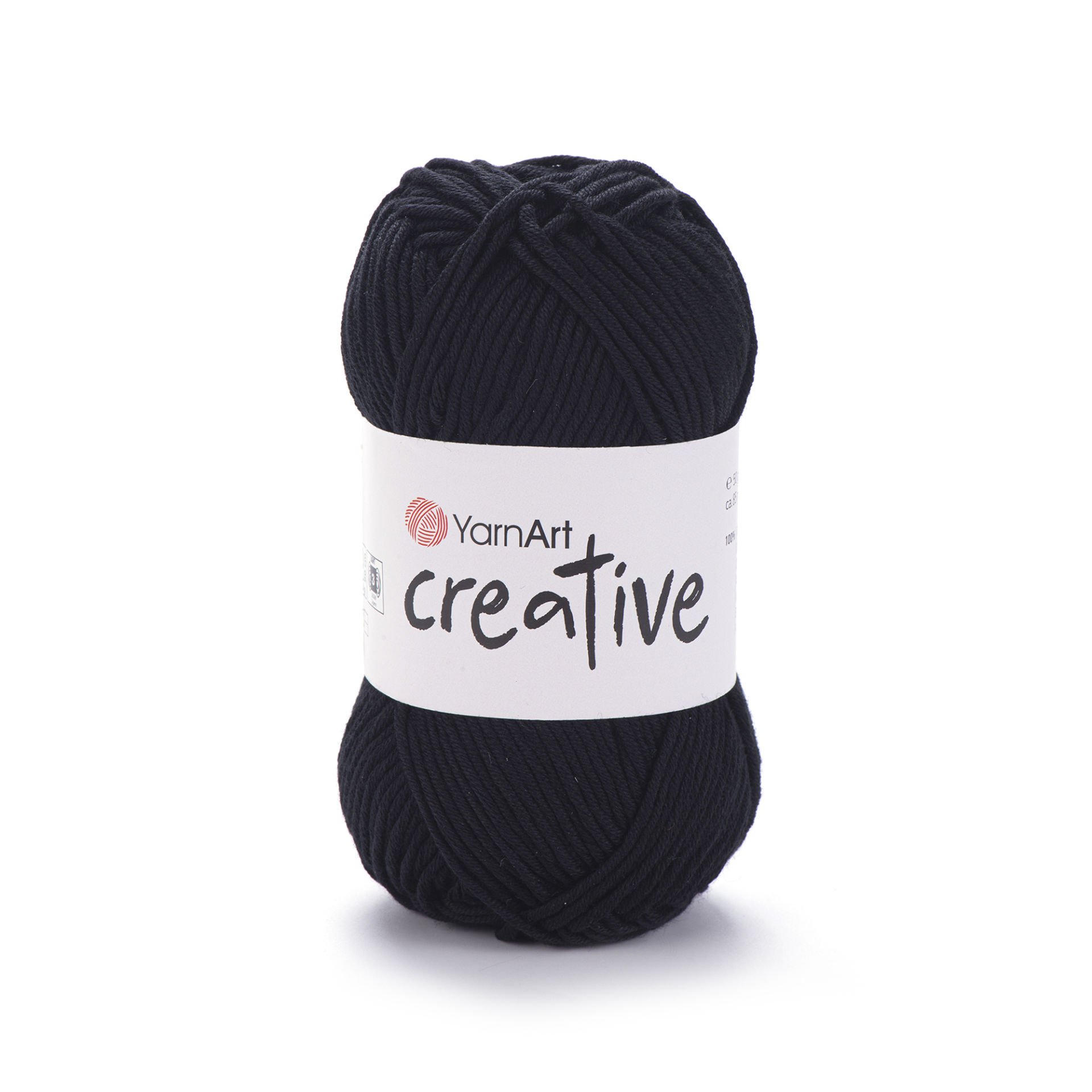 YARNART CREATIVE - KNITTING YARN BLACK - 221