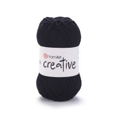 YARNART CREATIVE - KNITTING YARN BLACK - 221