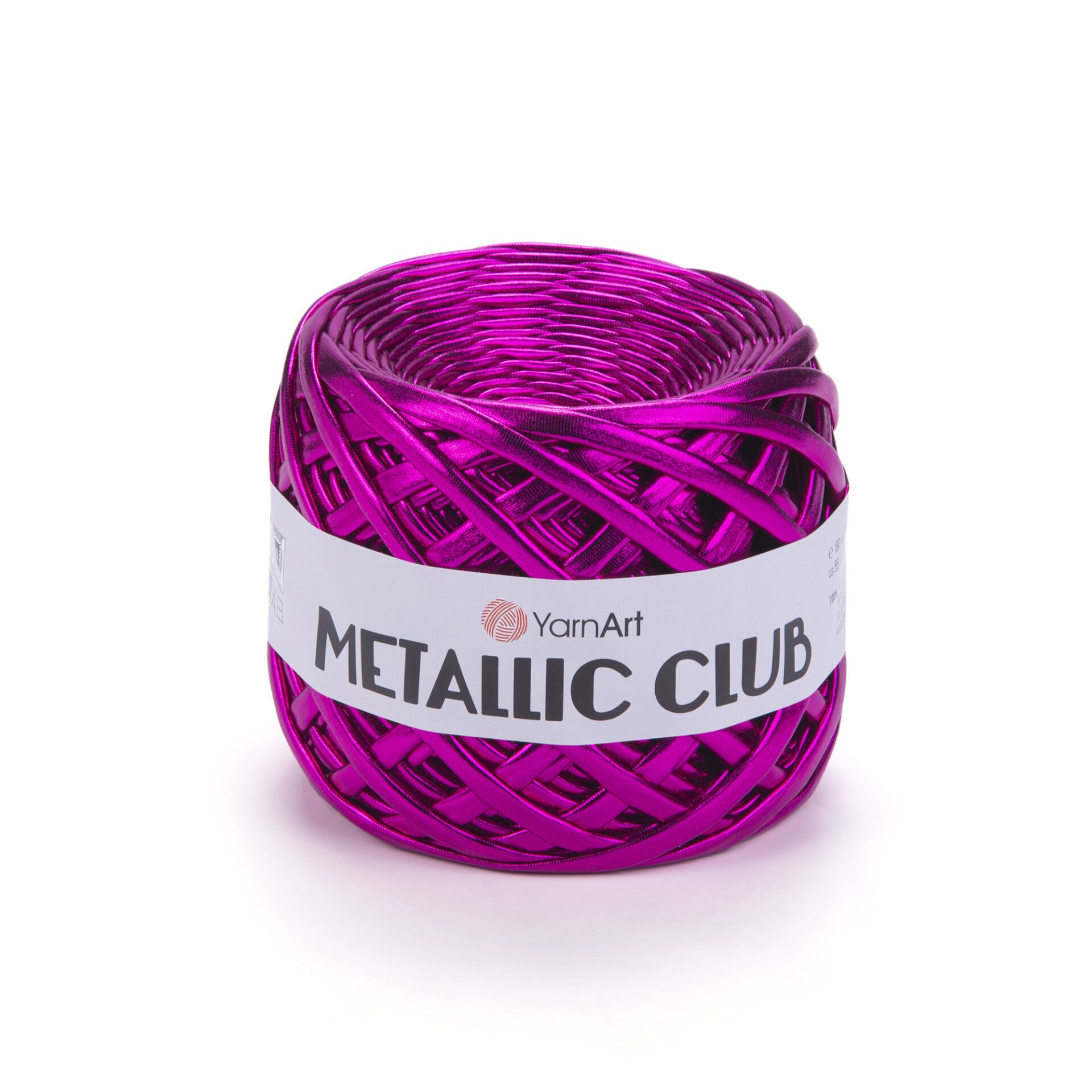 YARNART METALLIC CLUB - KNITTING YARN FUCHSIA - 8111