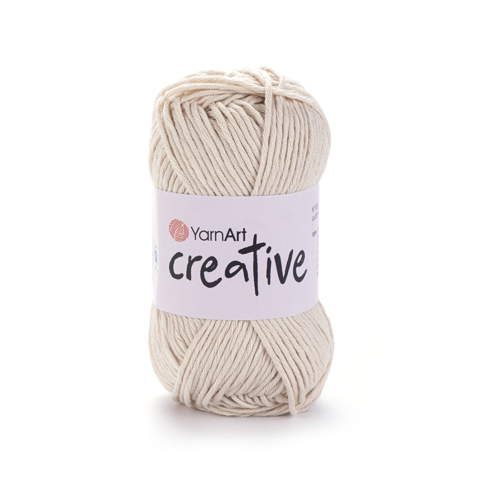 YARNART CREATIVE - KNITTING YARN CREAM - 223