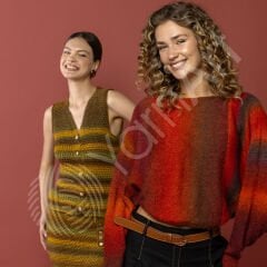 YARNART MIRAGE - MULTICOLOR KNITTING YARN