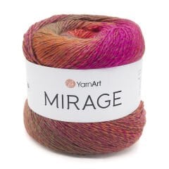 YARNART MIRAGE - MULTICOLOR KNITTING YARN VARIEGATED - 5304