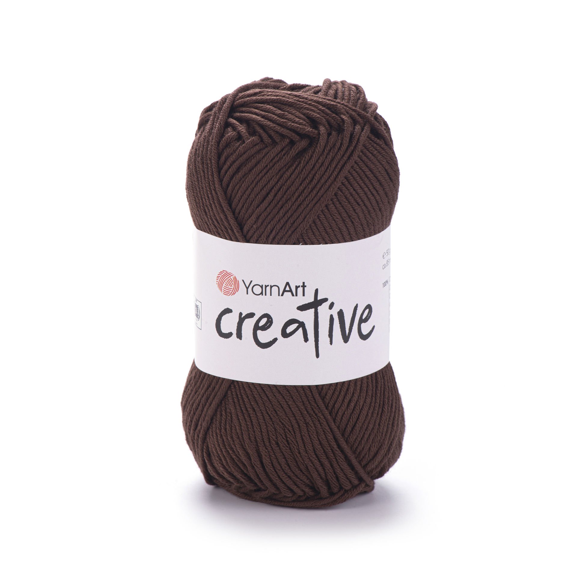 YARNART CREATIVE - KNITTING YARN BROWN - 232