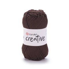 YARNART CREATIVE - KNITTING YARN BROWN - 232