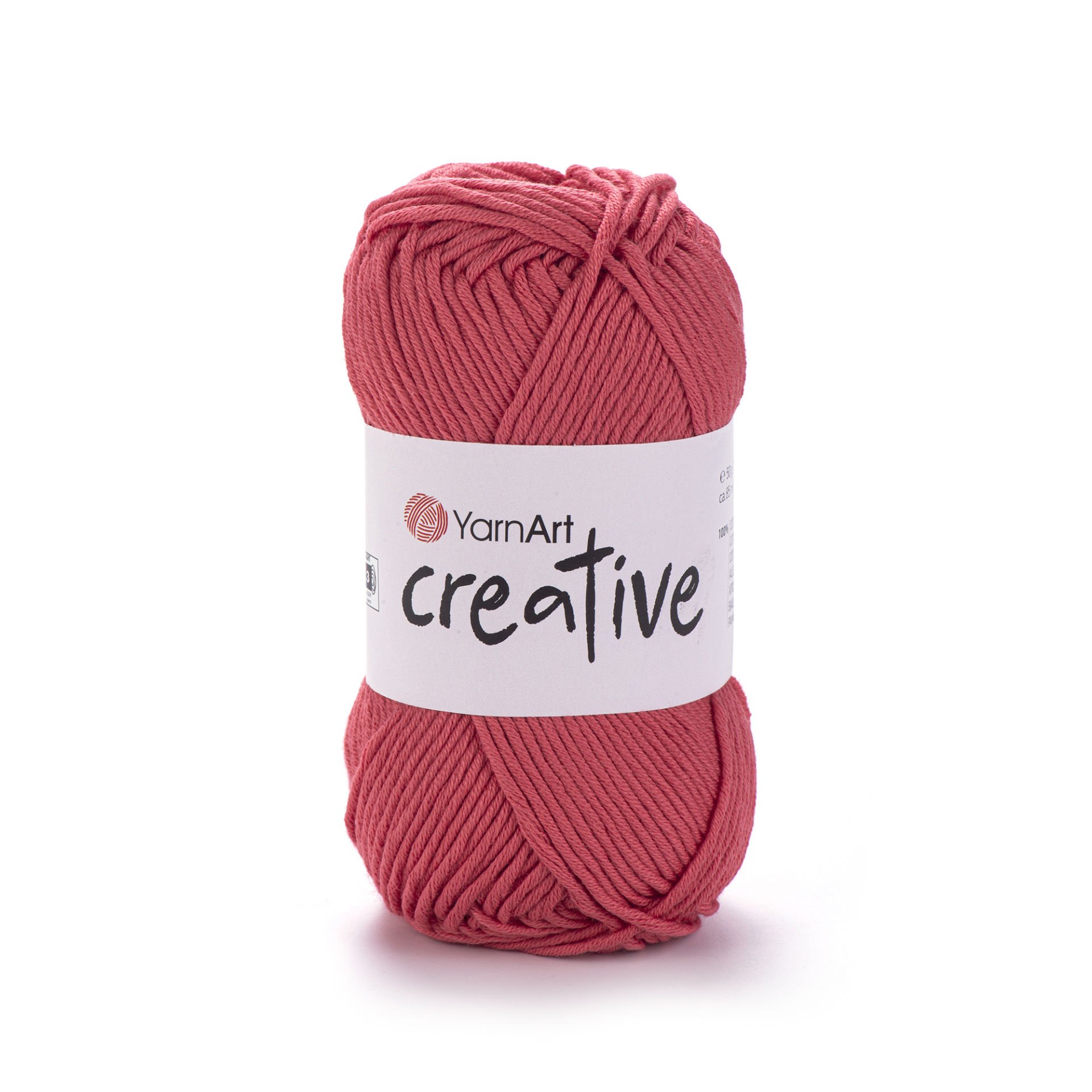 YARNART CREATIVE - KNITTING YARN REDDISH ORANGE - 236