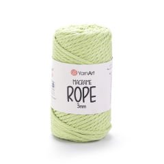 YARNART MACRAME ROPE 3 MM - MACRAME CORD PISTACHIO - 755