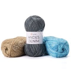 YARNART ANDES DENIM - KNITTING YARN