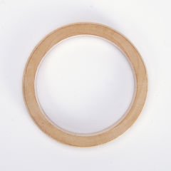 NATURAL WOODEN RING - 1 PIECE 9 CM