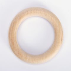 NATURAL WOODEN RING - 1 PIECE 7 CM