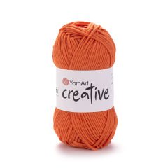 YARNART CREATIVE - KNITTING YARN ORANGE - 242