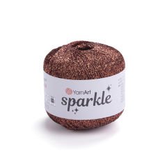 YARNART SPARKLE - KNITTING YARN ORANGE - 1351